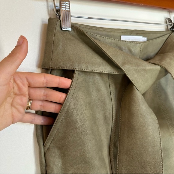 JONATHAN SIMKHAI Tess Vegan Leather Pants Size 2 - Picture 5 of 13